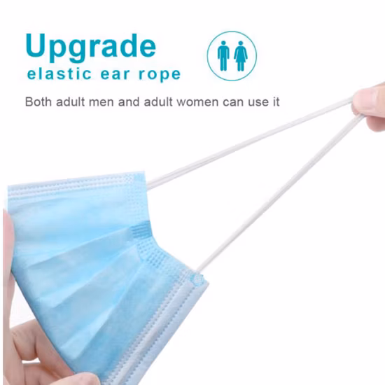 3 Ply KN95 Non-Woven Jetable Non Protecteur Médical Chirurgical Visage/Masque Facial pour Adulte