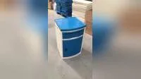 Cabinet de chevet de casier d'ABS de meubles d'hôpital avec de diverses couleurs