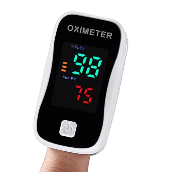 Oxymètre de pouls d'alimentation d'usine oxymètre De Pouls moniteur de pression artérielle numérique oxymètres oxymètre du bout des doigts
